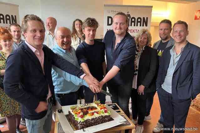 Taart voor pater Damiaan en regisseur Luc