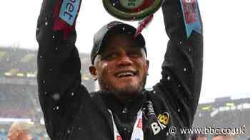 Vincent Kompany: Burnley chairman Alan Pace hopes boss will stay for 'very long time'
