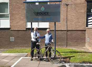 Woman reunited with bike after it was stolen in Hoylake