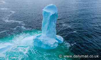 Photo of penis-shaped iceberg off Canadian coast goes viral