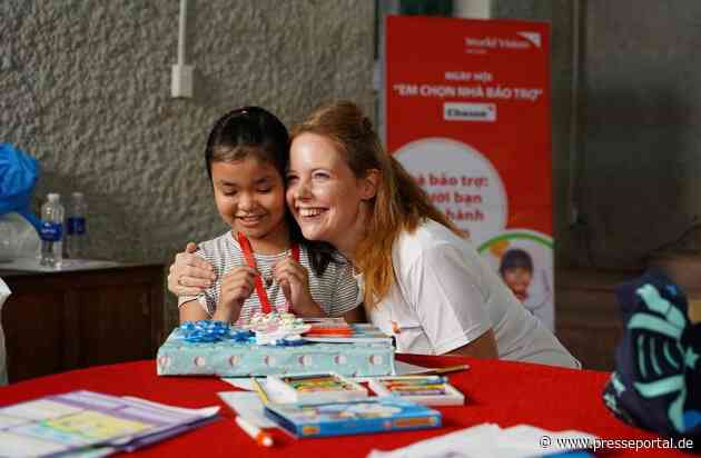 Weltreise mit einem ganz besonderen Ziel / Als Kind hat Schauspielerin Olivia Marei selbstgemalte Bilder in die Ferne geschickt, jetzt wird sie selber World Vision Patin für ein Mädchen in Vietnam