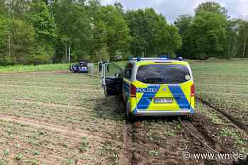 Verfolgungsfahrt endet auf Acker – Polizei stoppt 35-Jährigen