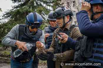 Guerre en Ukraine: la petite histoire de hérisson du reporter de l'AFP Arman Soldin