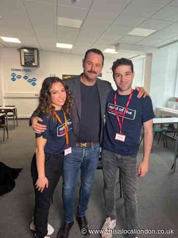 EastEnders star Danny Dyer visits Bower Park Academy, Romford
