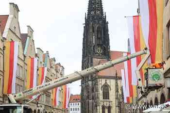 Was am Eröffnungstag des Jubiläums in Münsters Innenstadt los ist