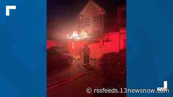 6 people displaced in Suffolk house fire
