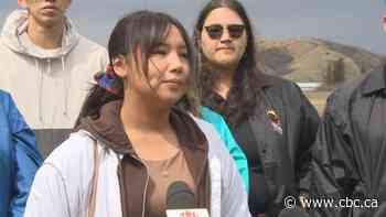 People of Treaty 4 land plant trees in honour of Indigenous language revitalization