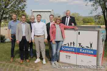 Neue Spielgeräte an der Freizeitanlage Höxter-Godelheim