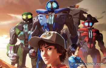 Giant robots from outer space! Netflix reveals details for new 3D anime series 'Mech Cadets'