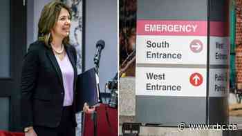 What Danielle Smith's 2021 pitch to contract out hospital services is all about