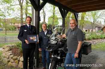 FW Flotwedel: Freiwillige Feuerwehr Flotwedel nimmt Dankeschön aus Pissotschyn in Empfang