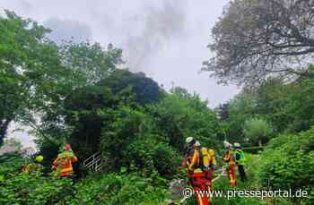 FW Düren: Kellerbrand in unbewohntem Gebäude
