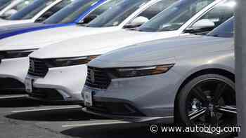 Honda records lower profit but projects record sales ahead