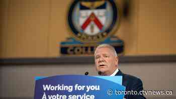 Doug Ford responds to 'terrible tragedy' of OPP officer killed