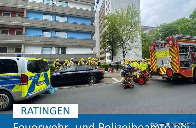 POL-ME: Explosion bei Polizeieinsatz in Wohnhaus - Mehrere Einsatzkräfte zum Teil lebensgefährlich verletzt - Tatverdächtiger festgenommen - Polizei findet weiblichen Leichnam - Ratingen - 2305037