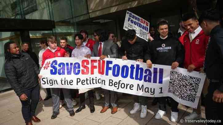 SFU names special adviser as it looks for feedback on its cancelled football team