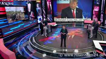 Russlands Staats-TV feiert Donald Trumps Auftritt bei CNN