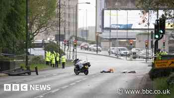 Woman injured in royal police escort crash