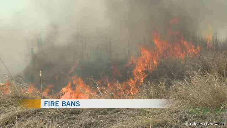 Fire ban issued for Rocky View County