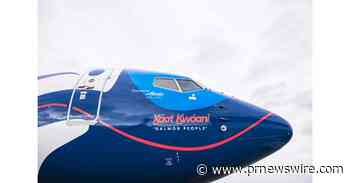 Alaska Airlines unveils salmon livery designed by Alaska Native artist to celebrate Indigenous culture &amp; language