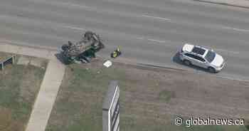 Southbound Macleod Trail reopened after rollover near 73rd Avenue South