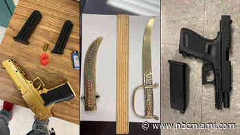 Several Weapons Found at Multiple Broward Schools in 1 Day