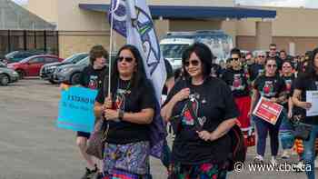 First Moose Hide Campaign walk in Thunder Bay encourages men to address MMIWG crisis