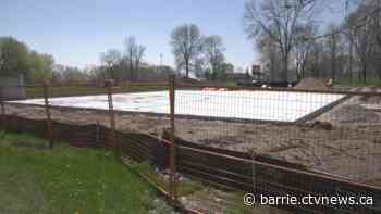 Orillia's Tudhope Park undergoes improvements for Mariposa festival, new pickleball courts