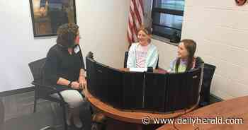 A Hoover and shaker: Mount Prospect therapy dog visits students, takes part in podcast