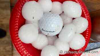 Here's how big the hail was that fell across Colorado
