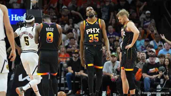 Nuggets blow past Suns 125-100, advance to Western Conference finals
