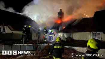 Alvediston fire: Eight crews tackle blaze at Wiltshire pub