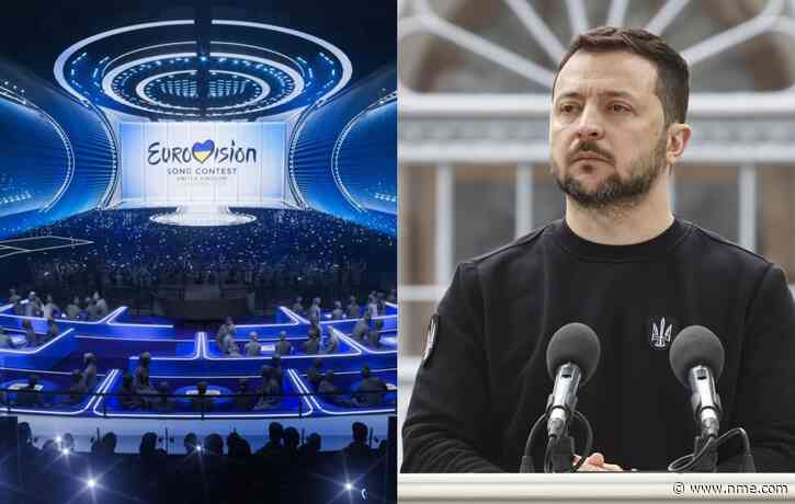 President Zelensky blocked from addressing viewers at Eurovision Final