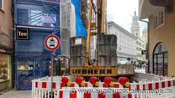 Baustelle in der Steingasse sorgt bis Mitte Juli für Beeinträchtigungen