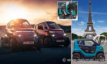 Incredible 'minicar' features retractable wheels allowing it to easily ride through narrow spaces