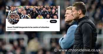 Eddie Howe defends Jason 'Mad Dog' Tindall as viral Twitter account bashes Newcastle assistant