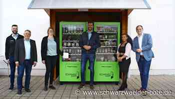 „Schwarzmarkt“-Automat in Calw: Regional einkaufen – 24 Stunden lang