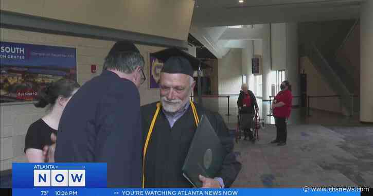 72-years-young student graduates from Georgia Gwinnett College