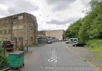 Man in hospital after crash on Stoneholme Industrial Estate