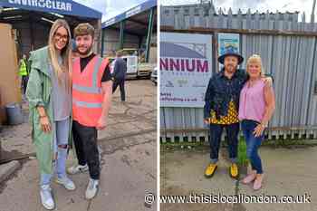 Keith Lemon and Olivia Attwood spotted on industrial estate in Erith