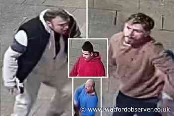 Fight outside German Doner Kebab in Watford High Street