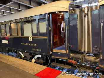 Quel est ce célèbre train historique aperçu en gare de Cannes ce vendredi matin?