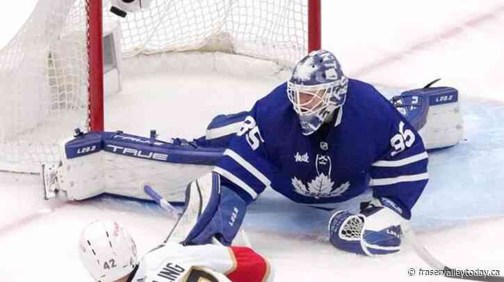 Leafs G Ilya Samsonov, F Matthew Knies skate for first time since suffering injuries