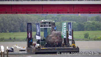 U17 in NRW angekommen: Wo das U-Boot aktuell ist und morgen zu sehen sein wird