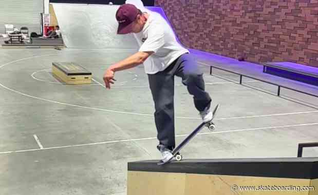 Unparalleled Style: Carlos Ribeiro Raises The Bar With Flawless Switch Back Noseblunt Down Hubba