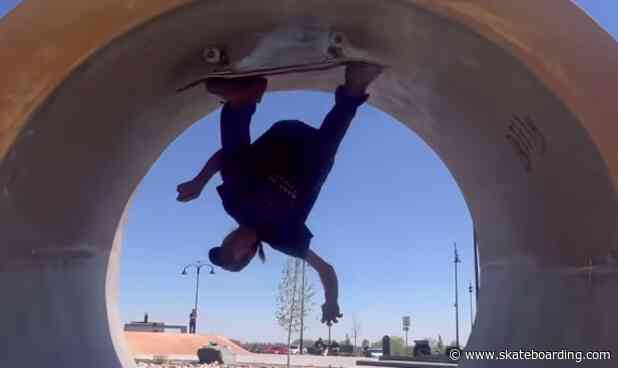 Upside Down: Jaws Makes This Mini Loop Look Way Too Easy