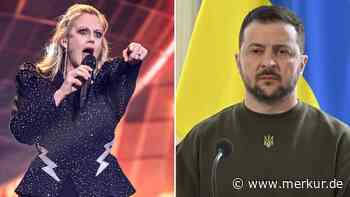 ESC-Finale im Live-Ticker: Schöneberger reagiert auf Selenskyj-Verbot – bei den „Lords“ bahnt sich Problem an