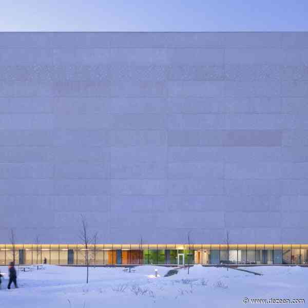 B+H Architects creates archival facility with double-concrete skin in Quebec