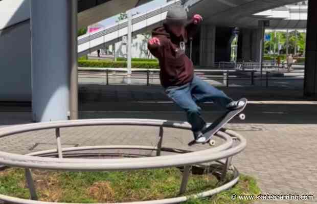 Gavin Bottger Takes This Boardslide Around The Bend With An Unexpected Twist At The End