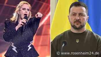 ESC-Finale im Live-Ticker: Schöneberger reagiert auf Selenskyj-Verbot – bei den „Lords“ bahnt sich Problem an